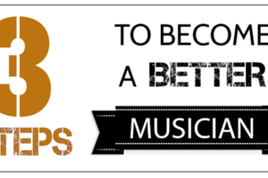 3 steps to become a professional musician