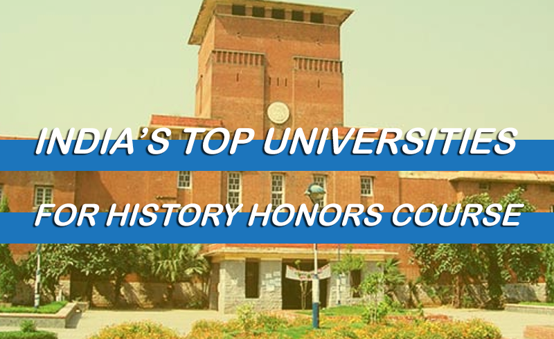 Best history honors courses in India