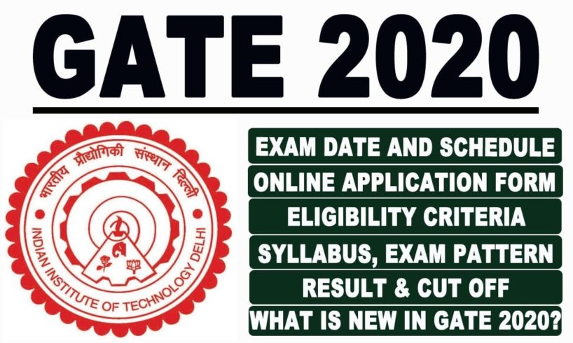 Gate Exam 2020